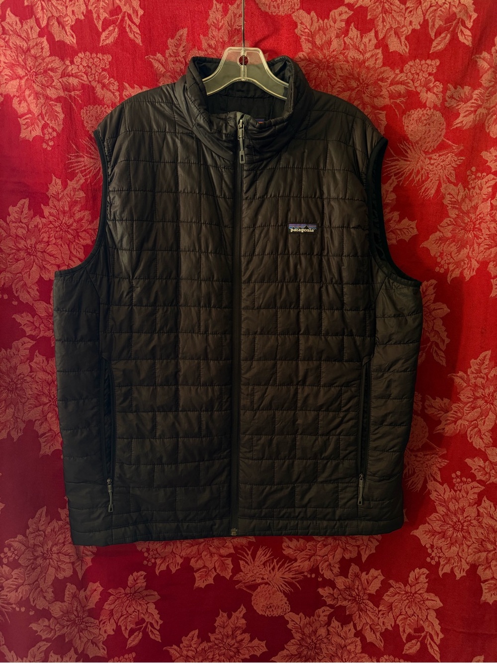 Patagonia Quilted Black Vest
